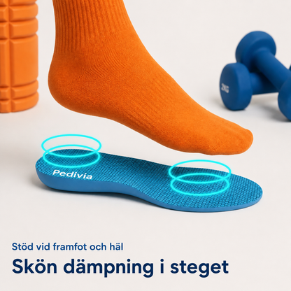 Pedivia Mjuka Steg – Skoinlägg