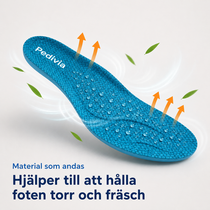 Pedivia Mjuka Steg – Skoinlägg